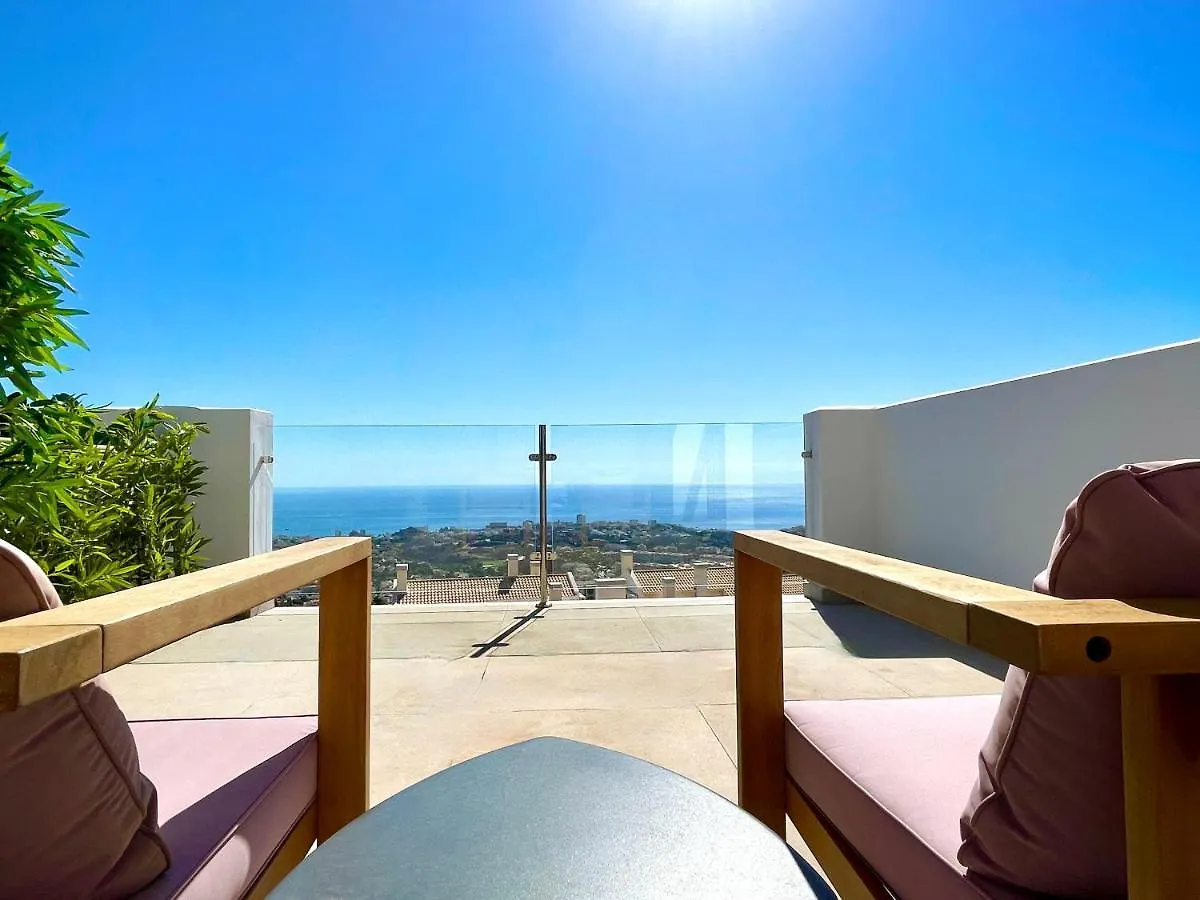 Bayview - Unique Top Modern Duplex Penthouse With Sea Views And A Private Hot Tub By Solrentspain Apartment Benalmadena Spain