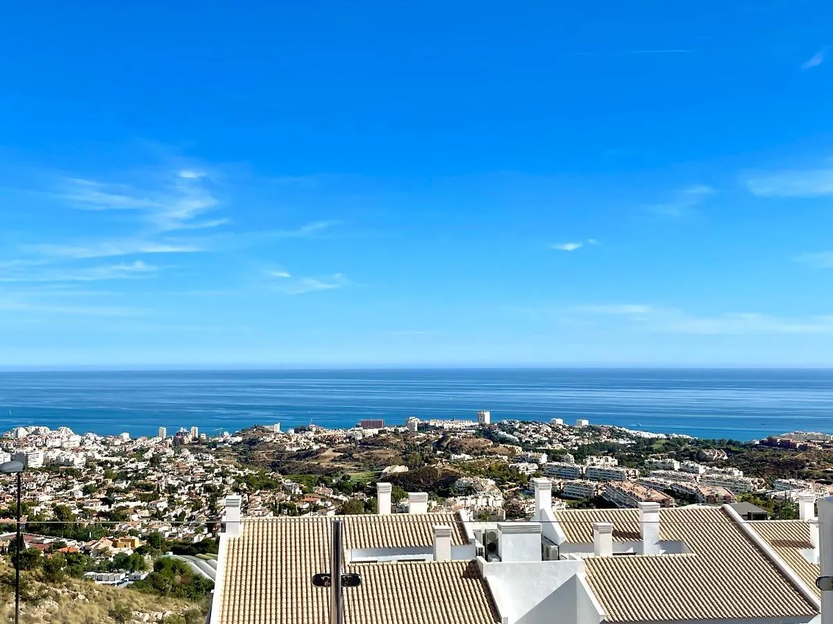 Bayview - Unique Top Modern Duplex Penthouse With Sea Views And A Private Hot Tub By Solrentspain Apartment Benalmadena
